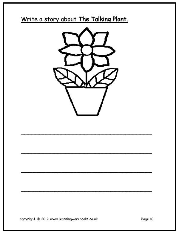 Alphabet Workbook Letter P (downloadable digital product)