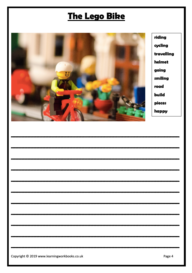 Story Writing Workbook 1 (downloadable digital product)