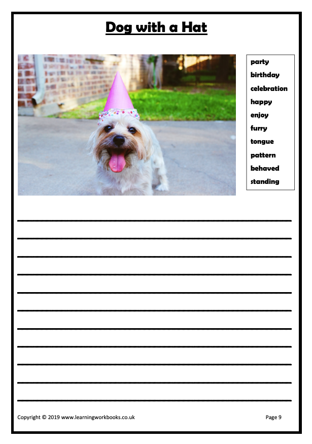 Story Writing Workbook 1 (downloadable digital product)