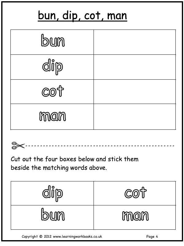 Visual Discrimination with Letters Workbook 2 (downloadable digital product)