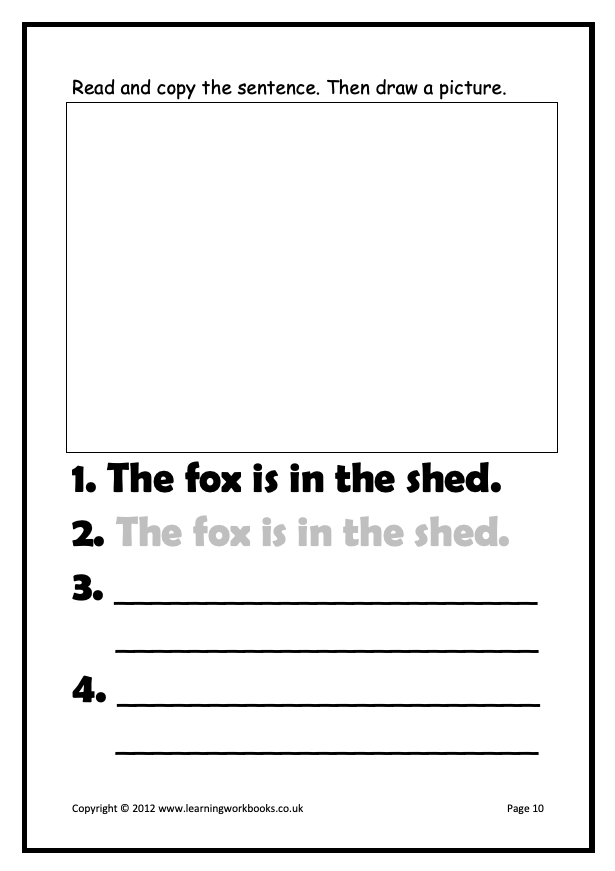Writing Sentences Workbook 5 (downloadable digital product)