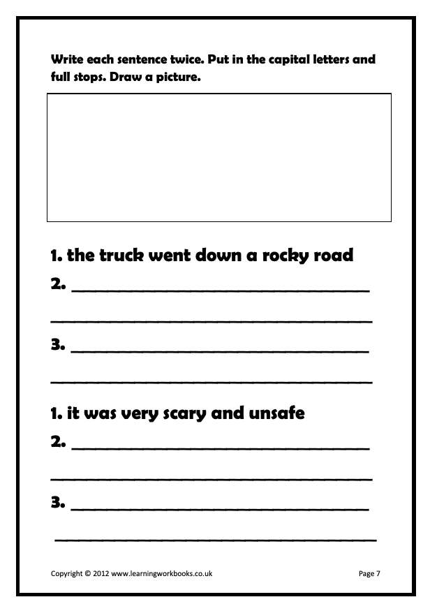 Writing Sentences Workbook 8 (downloadable digital product)