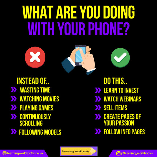 What are you doing with your phone?