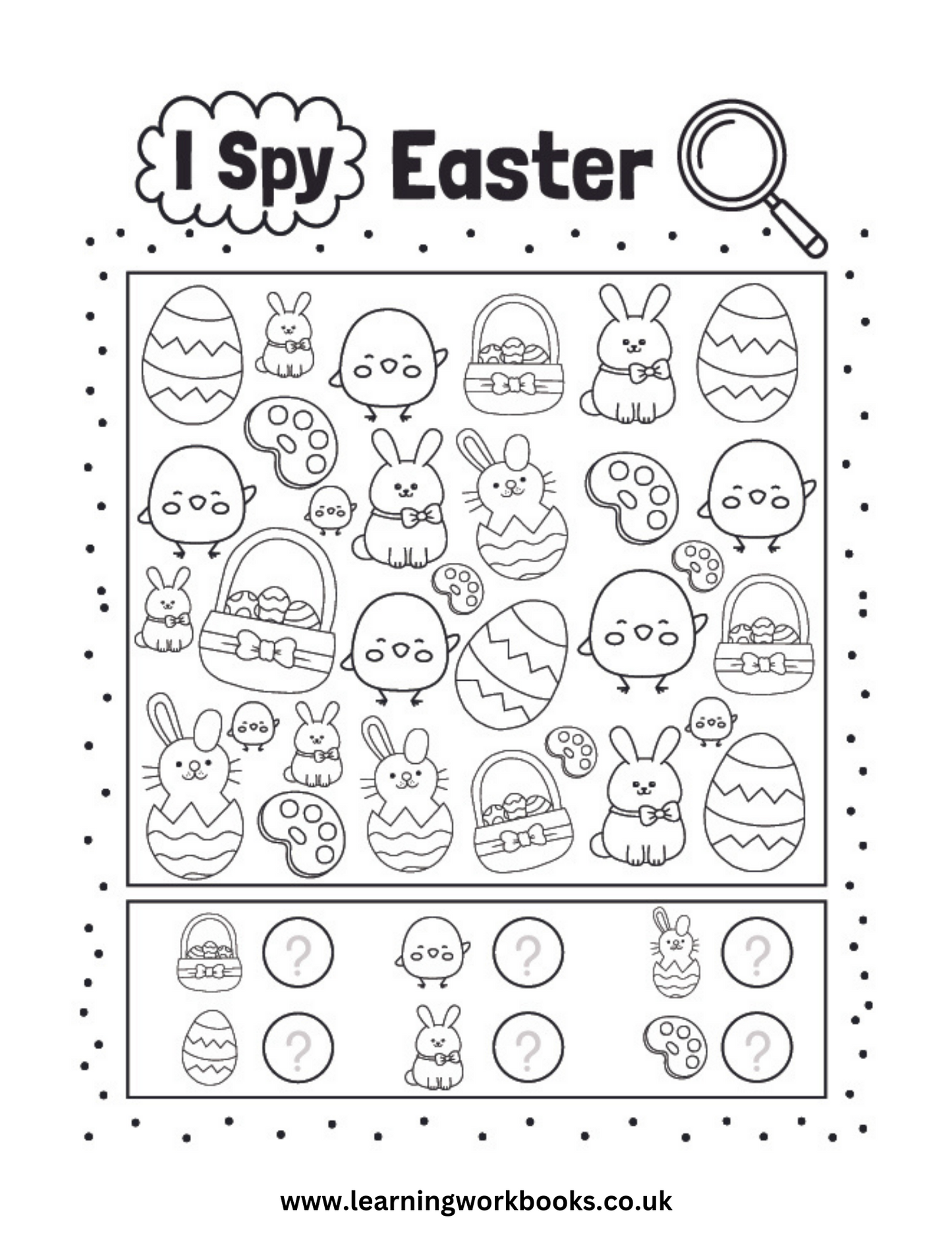 Easter I Spy Puzzle Book 2