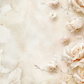 The Complete Wedding Planner - Design Number 3: Ivory Flowers (downloadable, high quality print, 100 pages)