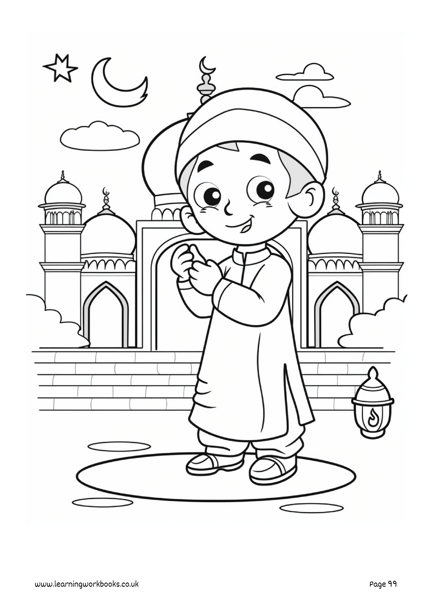 Eid Colouring Book 3 (downloadable digital product)