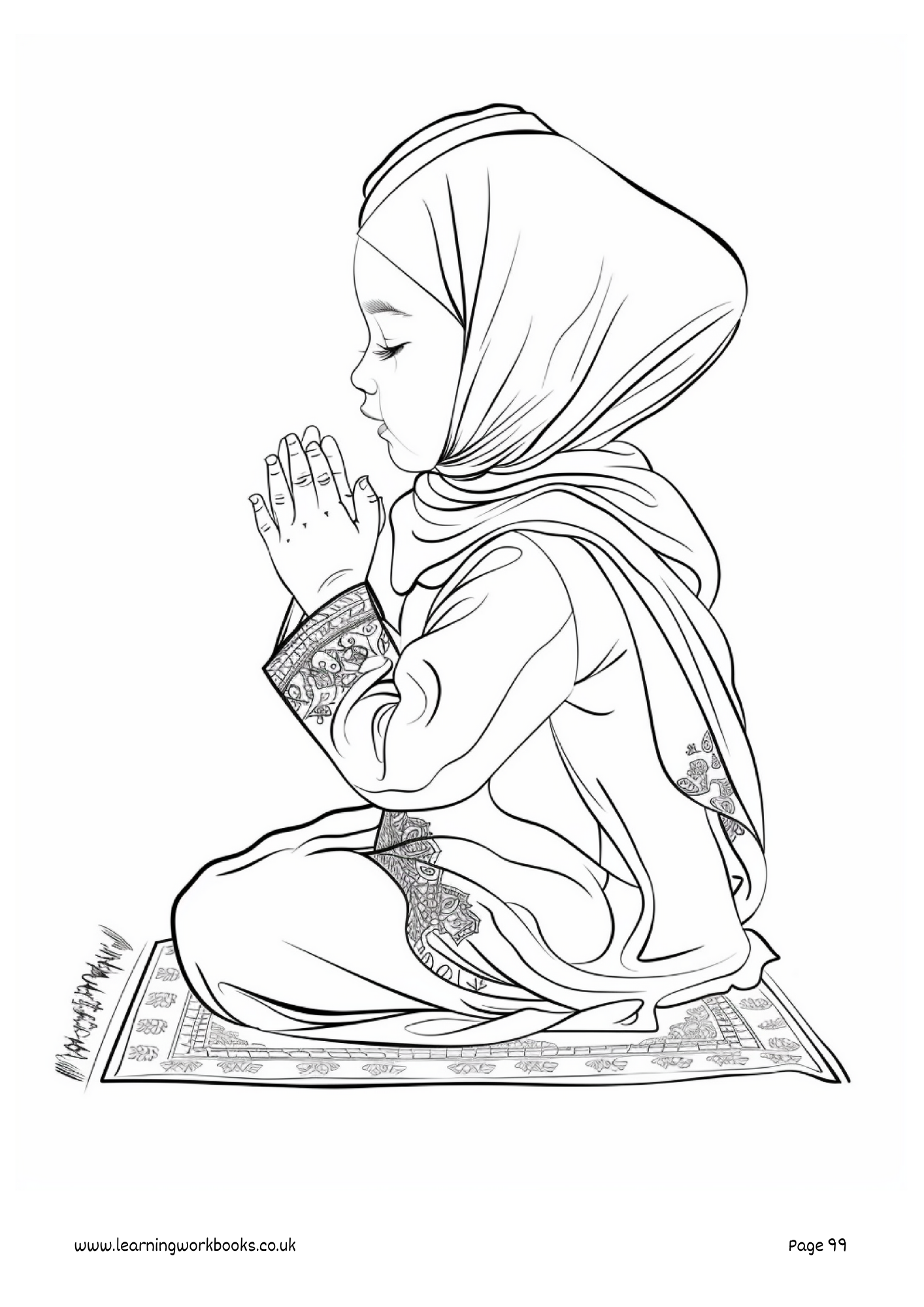 Eid Colouring Book 2 (downloadable digital product)