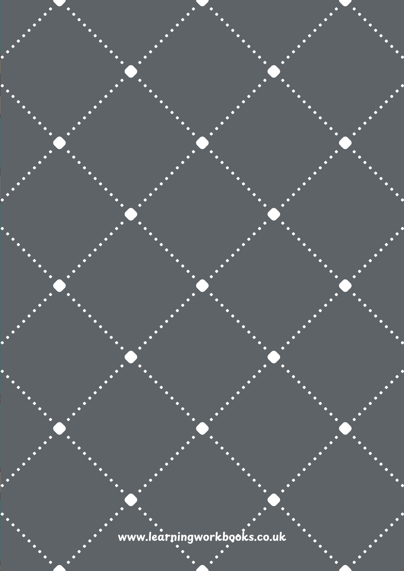 Coloured 6mm Grey Dot Grid Notebook 2 (downloadable digital product)