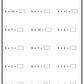 5 Times Table Workbook (downloadable digital product)