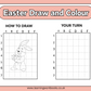 Easter Draw and Colour Book 3