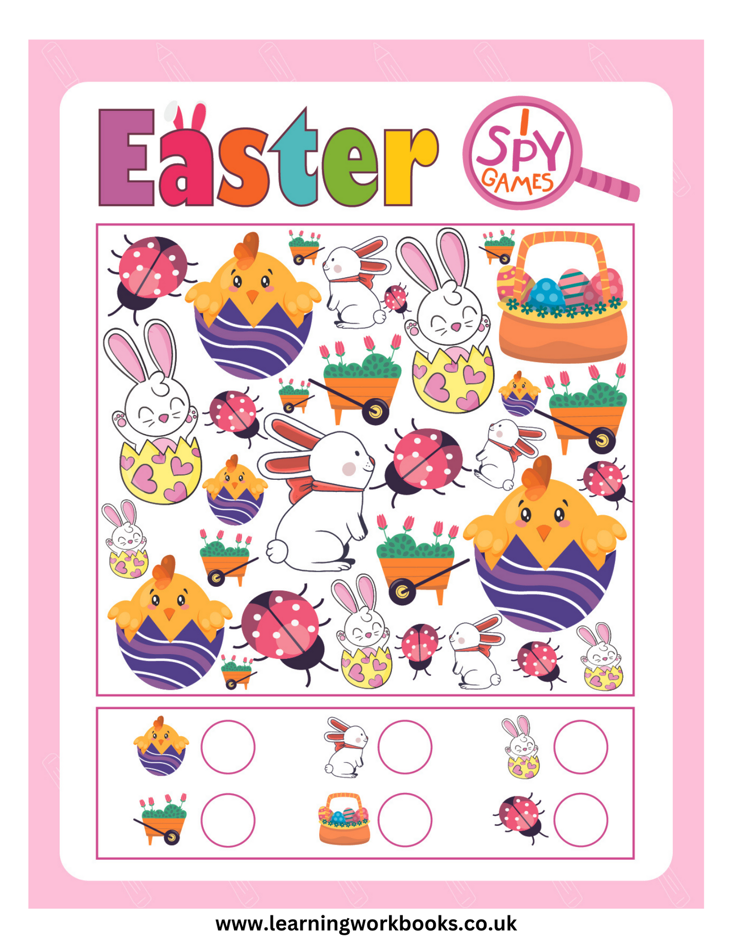 Easter I Spy Puzzle Book 1