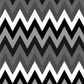 Black, White and Grey Zigzag Teacher Planner