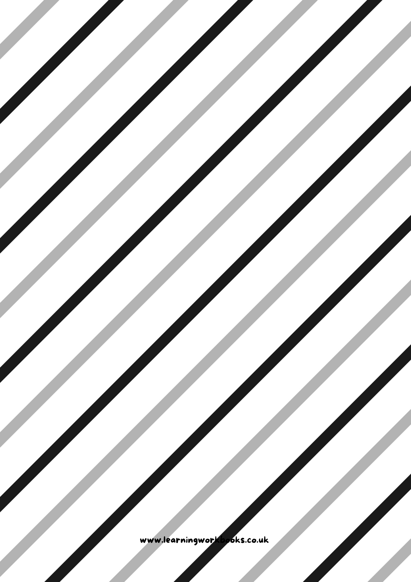 Black, White and Grey Striped Teacher Planner