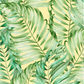 Tropical Green Leaves Teacher Planner