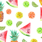 Tropical Fruit Teacher Planner