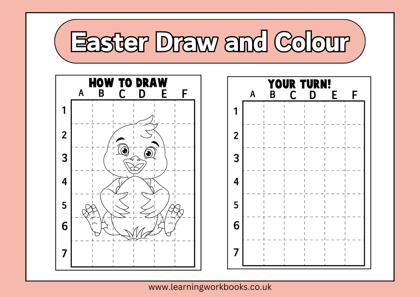 Easter Draw and Colour Book 4