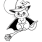 Happy Black Cats Halloween Colouring Book