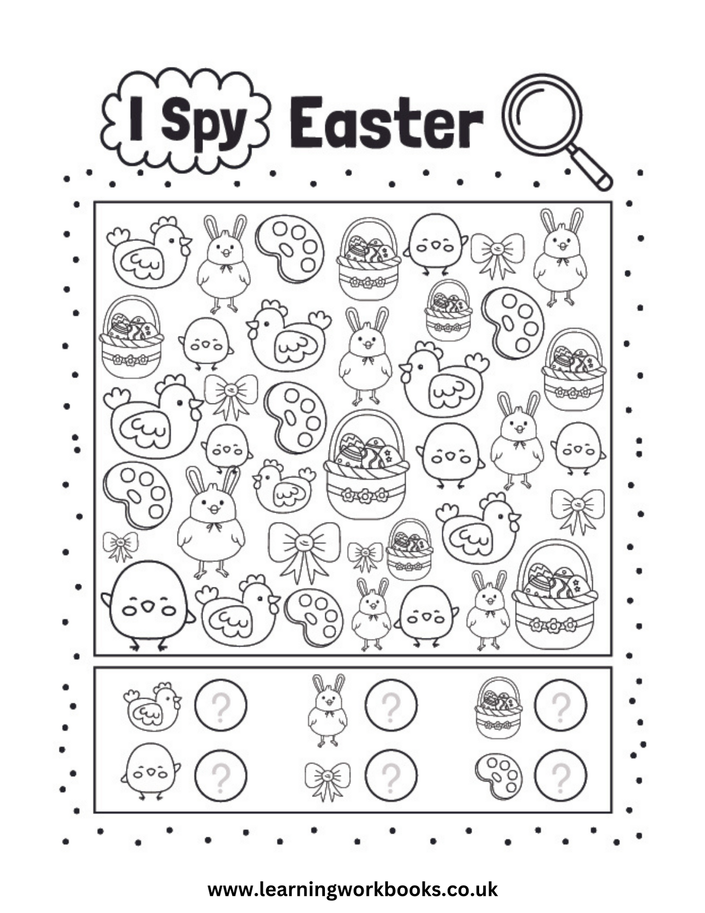 Easter I Spy Puzzle Book 2