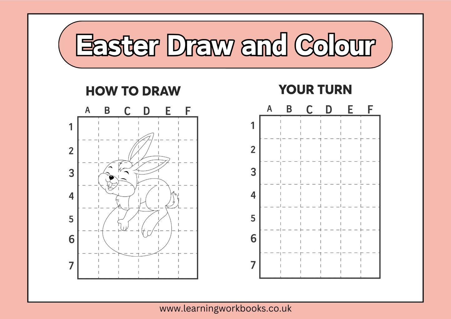 Easter Draw and Colour Book 2