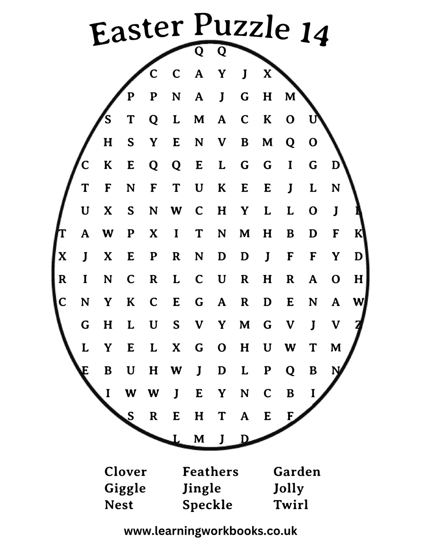 Easter Word Search Puzzle Book 2