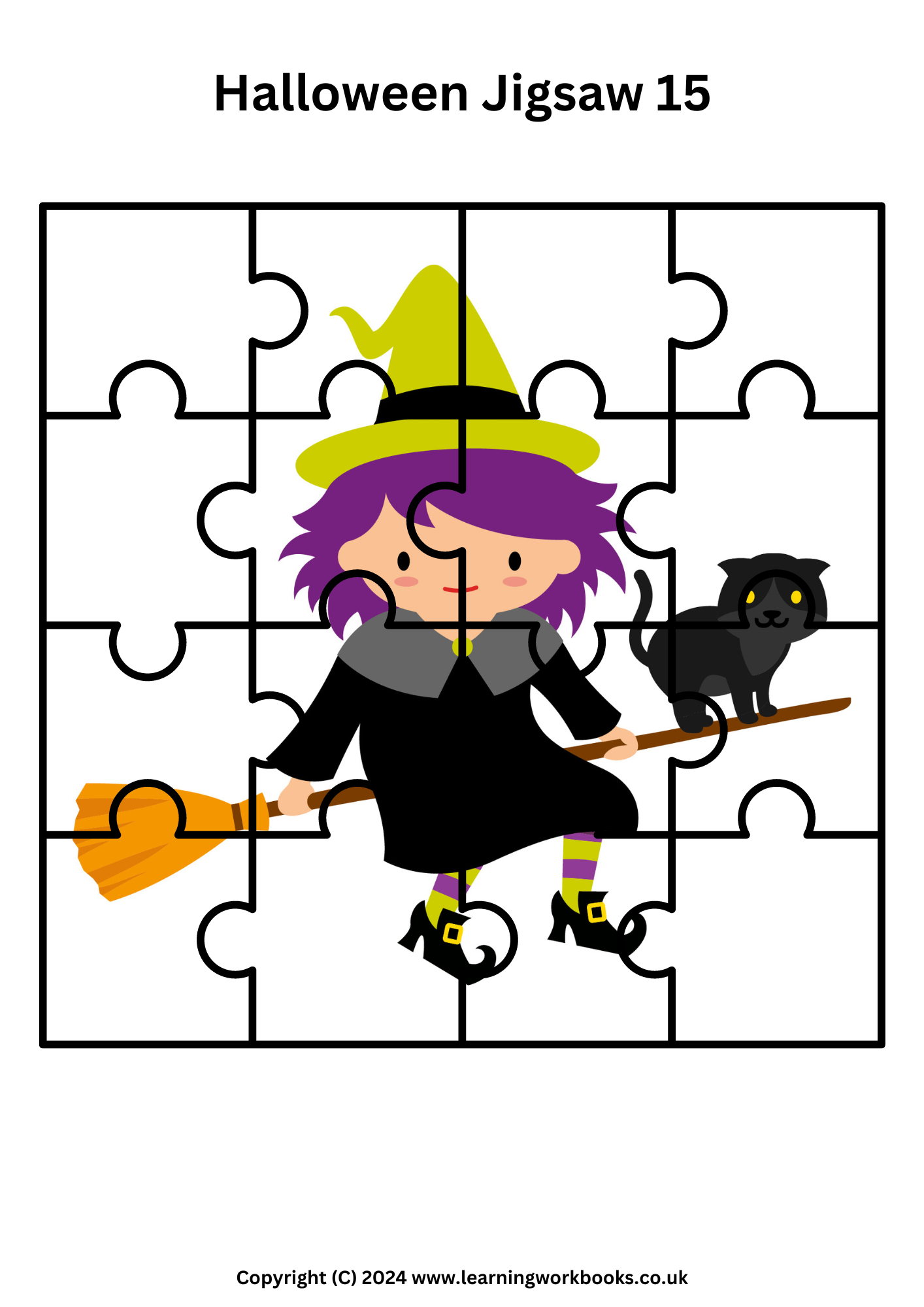 Halloween Jigsaw Book 1