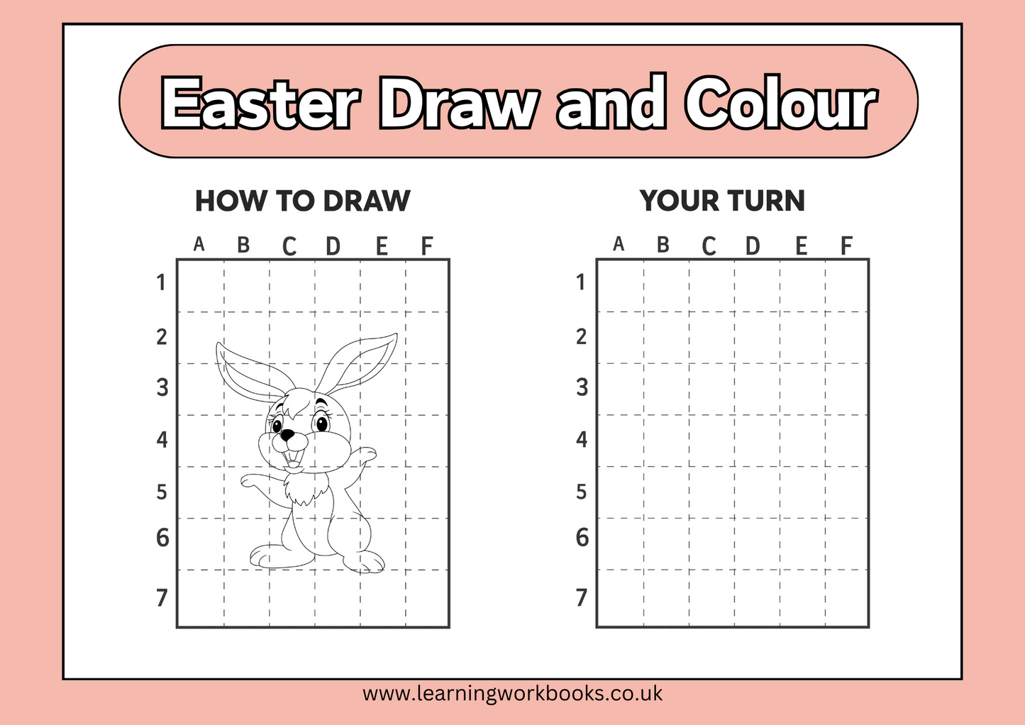 Easter Draw and Colour Book 1