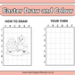 Easter Draw and Colour Book 2