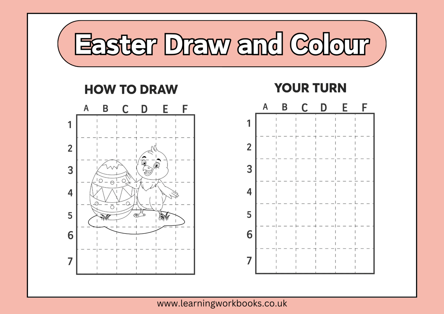 Easter Draw and Colour Book 2