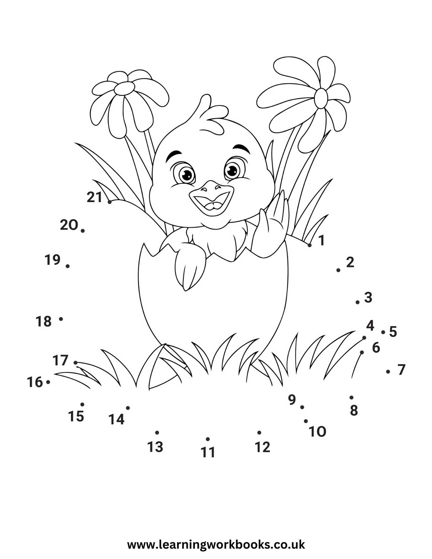 Easter Dot to Dot Book 3