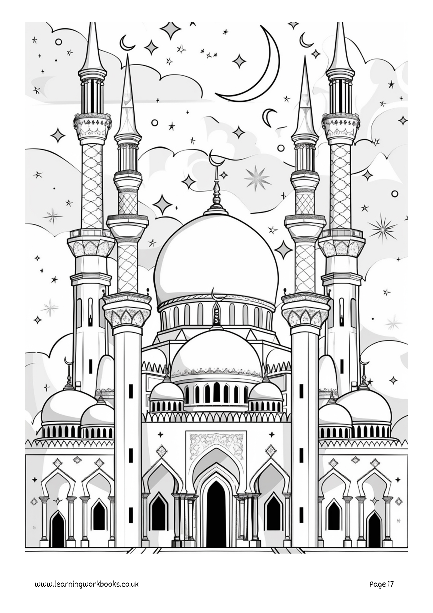 Eid Colouring Book 1 (downloadable digital product)