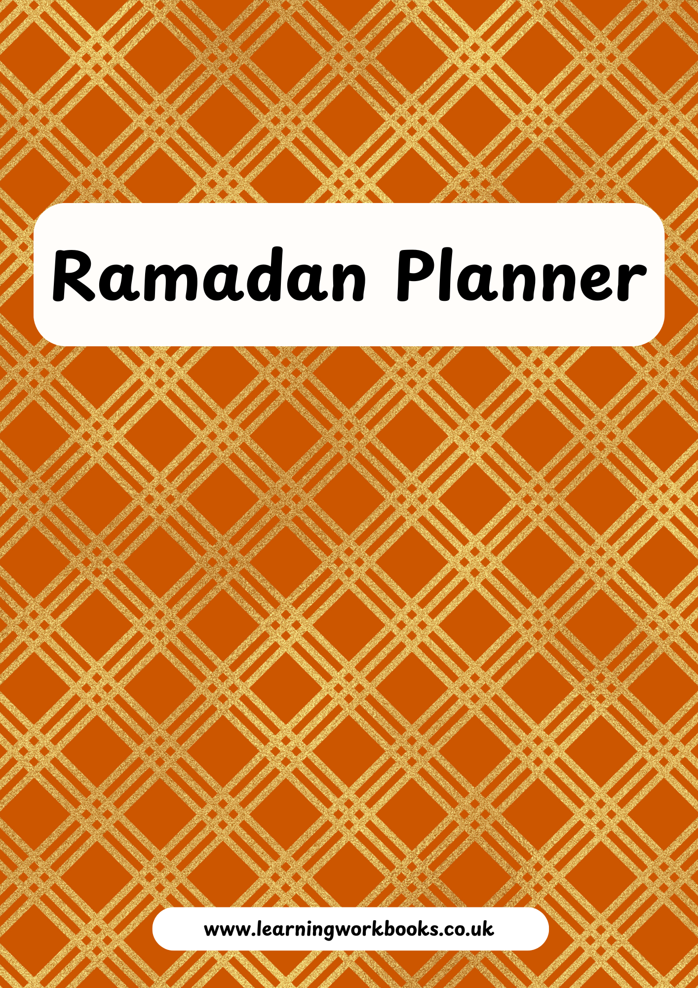 Ramadan Planner 12 (downloadable digital product)