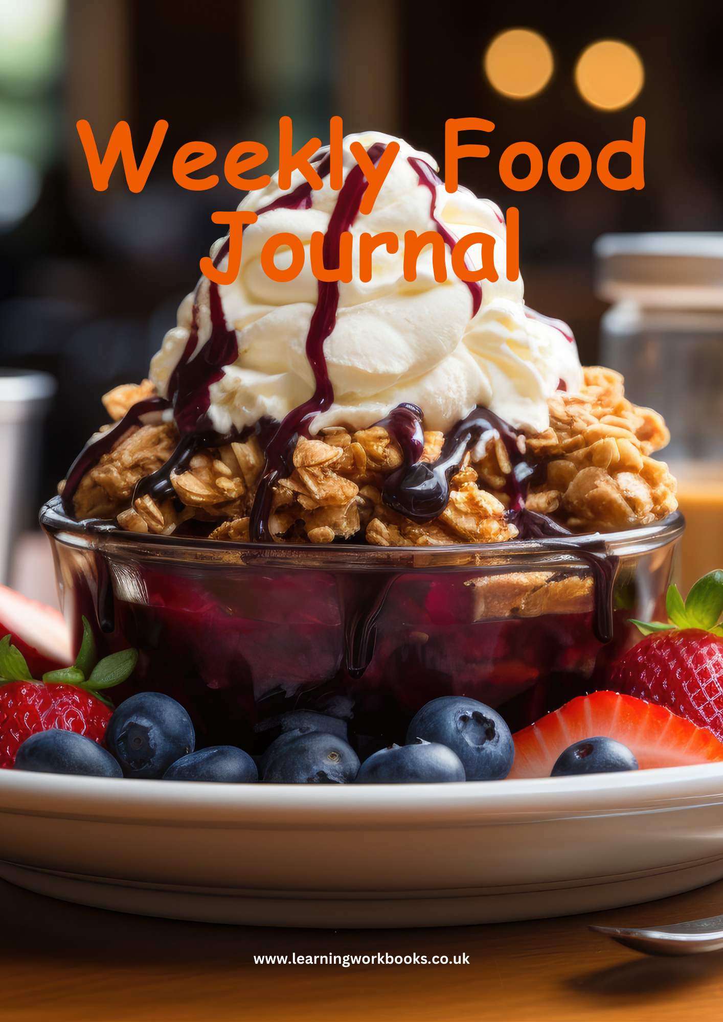 Weekly Food Journal 1 (downloadable digital product)