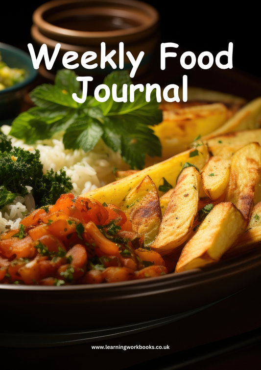 Weekly Food Journal 11 (downloadable digital product)