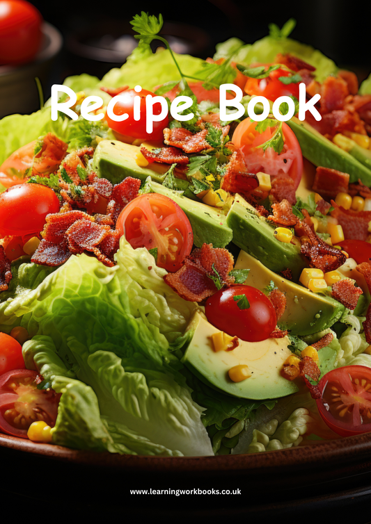 Recipe Book 1 (downloadable digital product)
