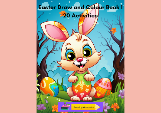 Easter Draw and Colour Book 1