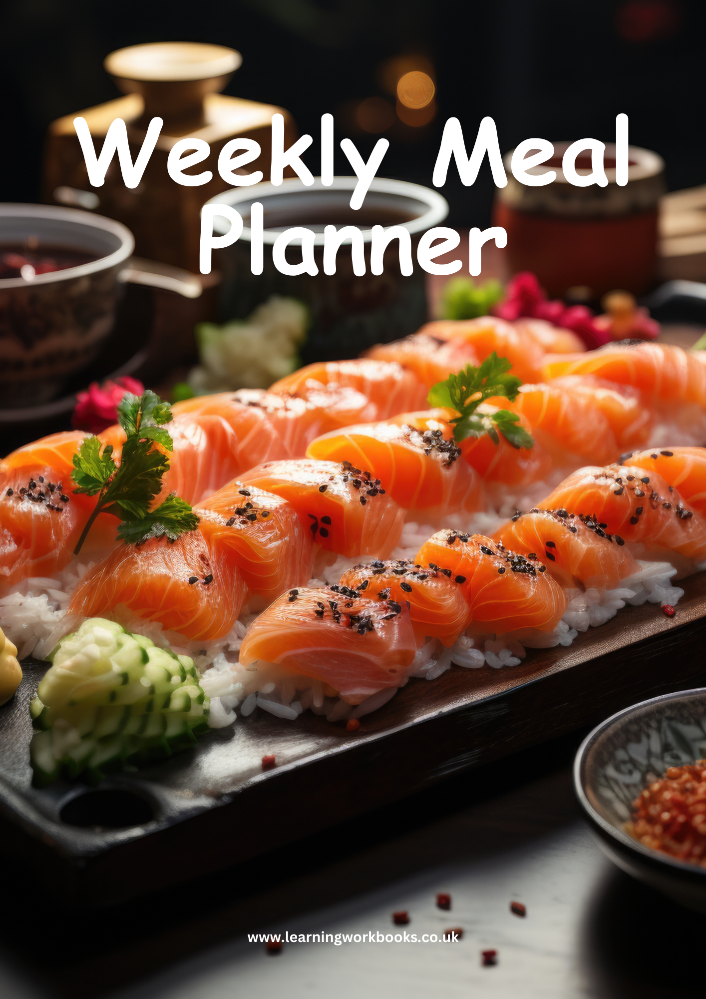 Weekly Meal Planner 1 (downloadable digital product)