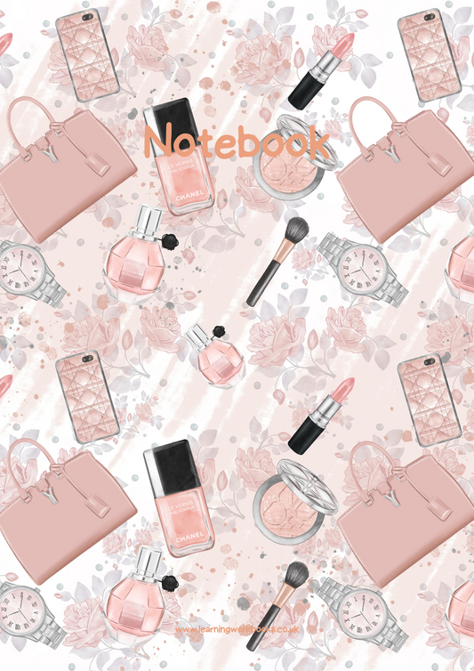 Makeup Notebook 1 (downloadable digital product)