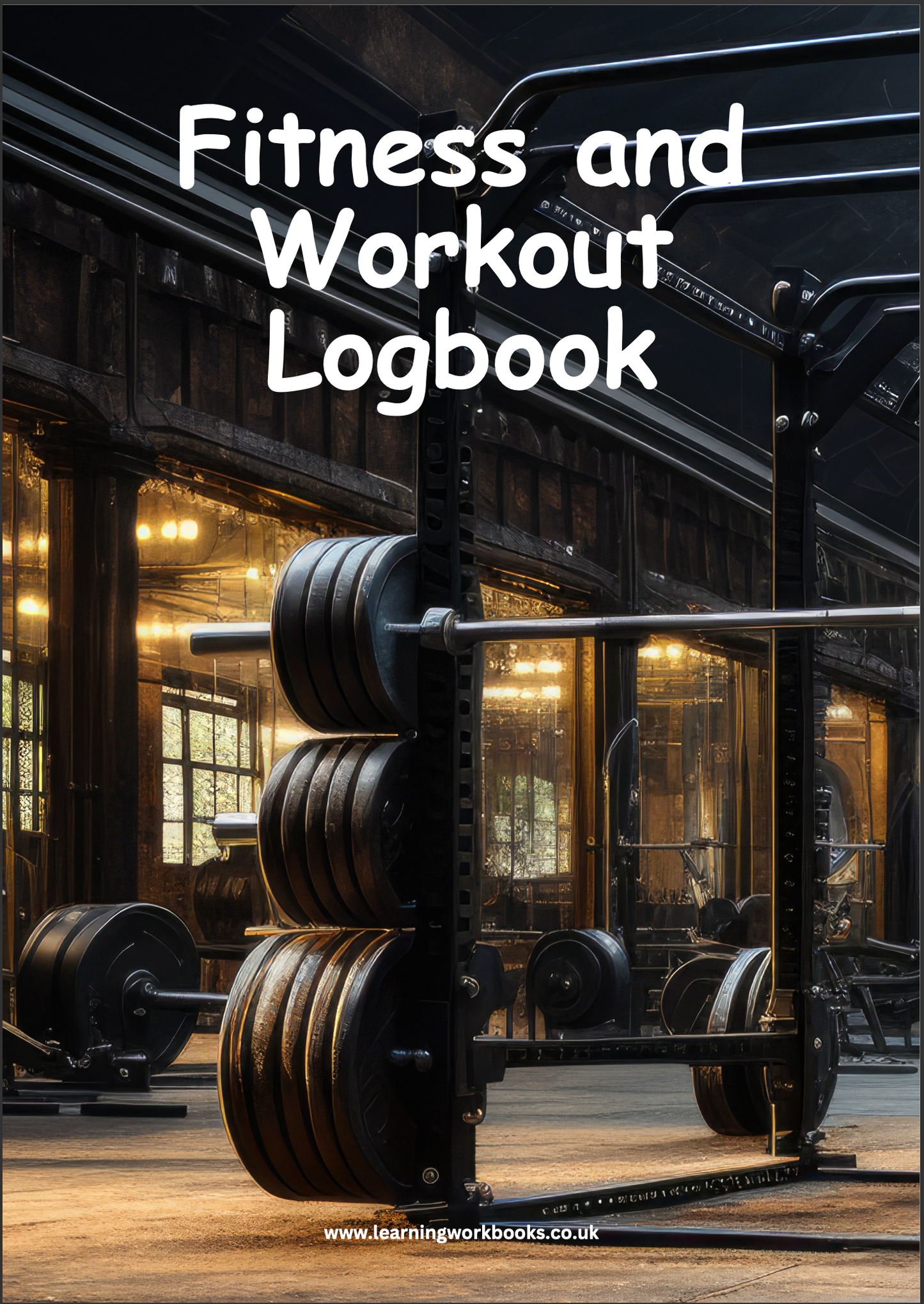 Fitness and Workout Logbook 28 (downloadable digital product)