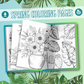 Spring Colouring Pages (downloadable digital product)