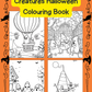 Candy Corn Creatures Halloween Colouring Book