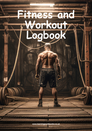 Fitness and Workout Logbook 1 (downloadable digital product)