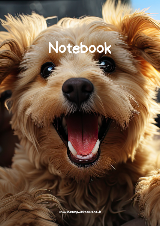 Dog Notebook 12 (downloadable digital product)