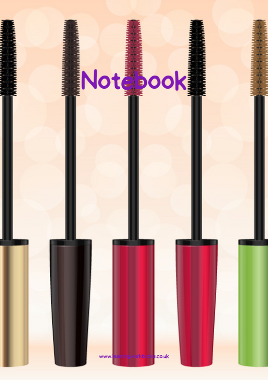 Makeup Notebook 12 (downloadable digital product)