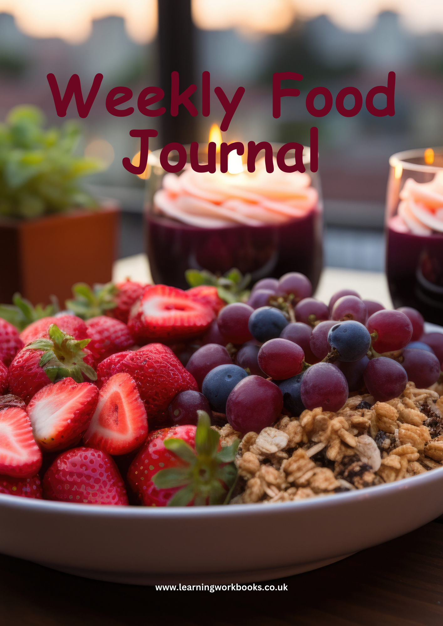 Weekly Food Journal 3 (downloadable digital product)