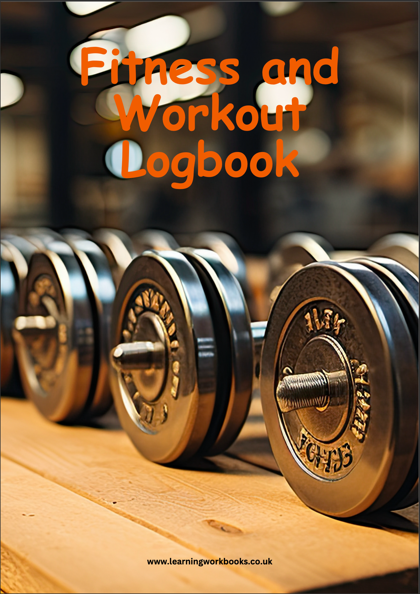 Fitness and Workout Logbook 24 (downloadable digital product)