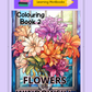 Flowers on Windowsill Colouring Book 2