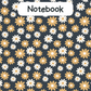 Blooming Flowers Notebook 1 - A4 Lined Notebook