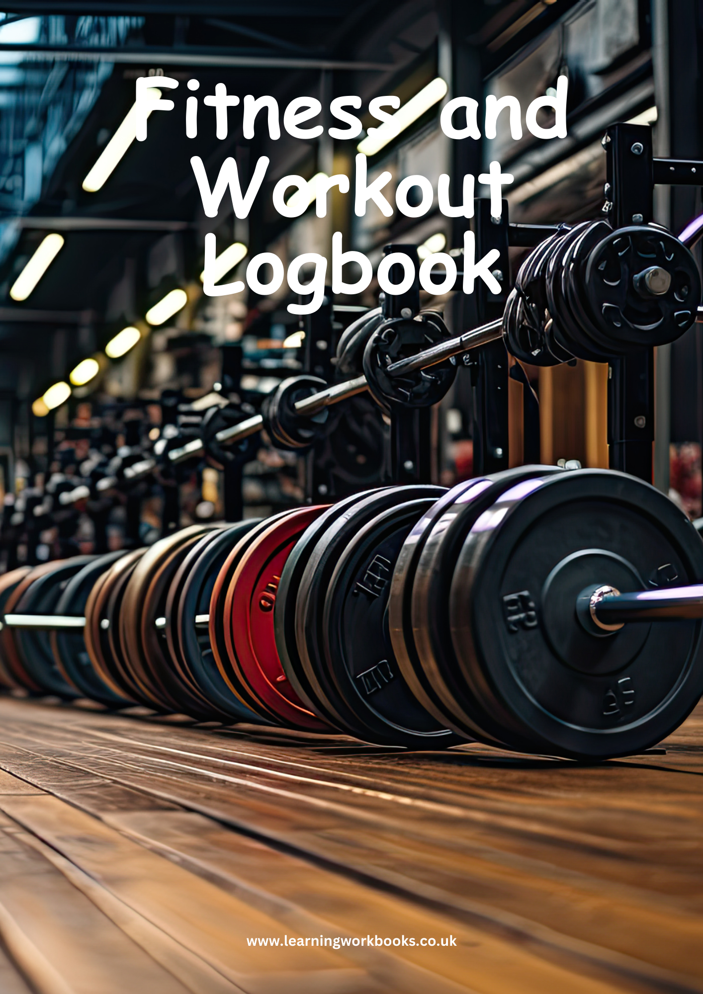 Fitness and Workout Logbook 17 (downloadable digital product)