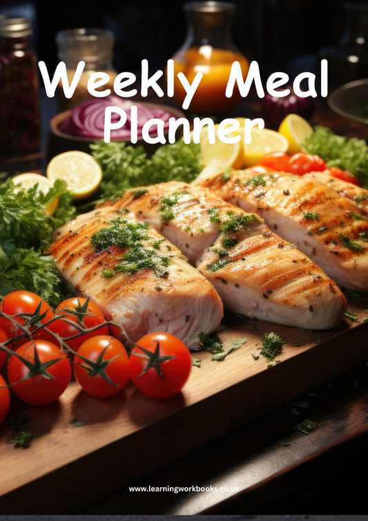 Weekly Meal Planner 8 (downloadable digital product)