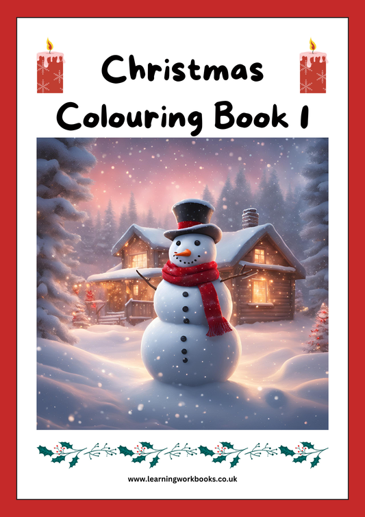 Christmas Colouring Book 1